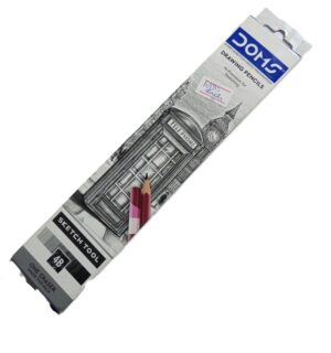 Doms 4B Sketch Pencil Art Pencil , Drawing pencil ( Packet of 12pcs) ( New)