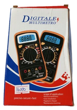 Digital Multimeter With Free Battery Inside the Box (new)