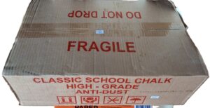 Classic Anti-Dust White Chalk Carton 20 boxes (3000 sticks ,150 sticks in each small box) (New)