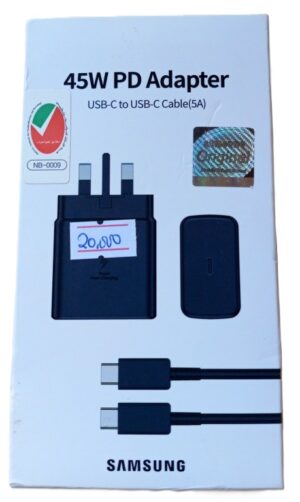 Samsung Type C Charger with 45W Pd Adapter and 5A Usb C  ( New)