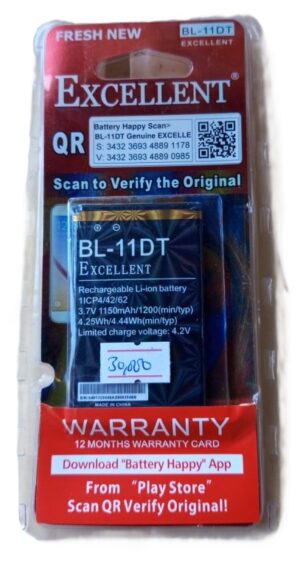 Excellent  BL-11DT battery ( new)