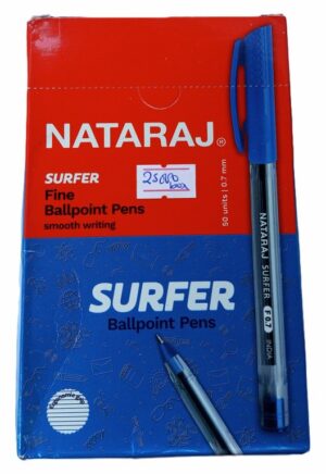 Nataraj Surfer Ball point Pens box ( 50pcs) ( new)