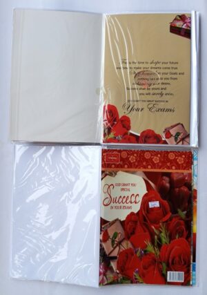 A4 Size Music Success Cards ( new)