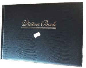 Visitor's Book Imported ( New)