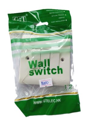 G & T 3 gang one way Switch Tripple switches 3 switches Three gang switch ( New)