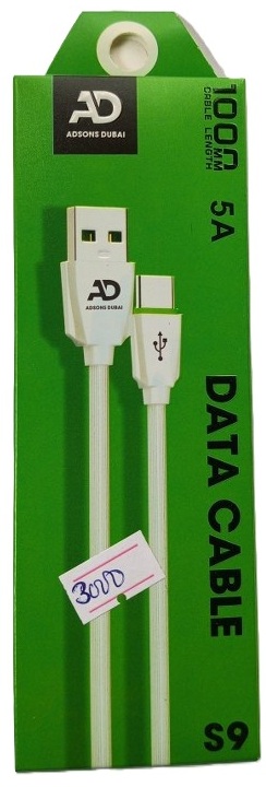 AD Adsons Data Cable model S9Type C Usb Data Cable ( New)