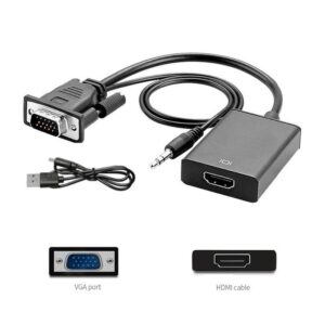 HDMI to VGA Converter  ( New)
