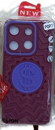 Dollar Case for Tecno Pop 7, Smart 7, Smart 7hd, Smart 7+ Phone Case Phone Cover ( New)