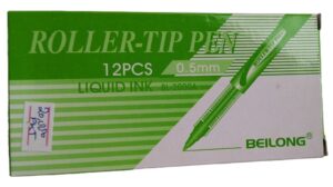 Shanghang Roller-tip Pen Liquid ink 0.5mm rollerball pen green-( 12PCS) ( New)