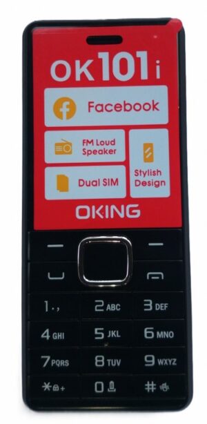 Oking OK101i Dual SIM  Button Mapesa phone ( New)