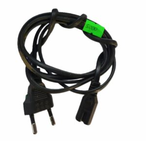 Original 2 Prong 2 Pin AC Power Cord Cable / Power Cable for Laptop adapters , radios etc. ( Refurbished)