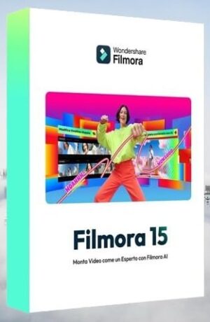 Wondershare Filmora 15 Video Editor with Activation files Min System Requirements Intel Core 6th Generation , 8gb Ram, 2gb Dedicated Video Memory, 10gb Space, Windows 10 (Softcopy)