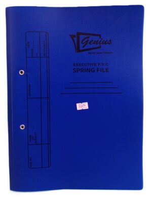 Genius Executive PVC Blue Spring files ( new)
