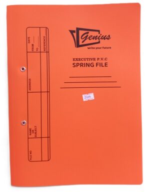 Genius Executive PVC Orange Spring files ( new)