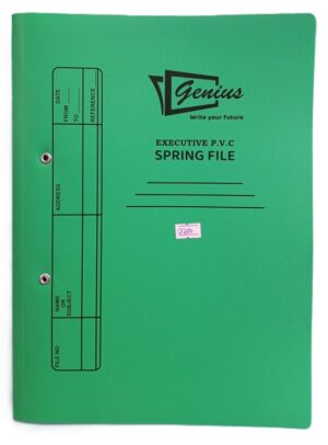 Genius Executive PVC Green Spring files ( new)