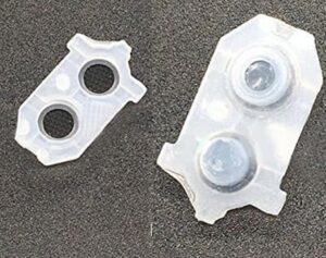 Plastic Rubber Buttons Replacement for PS4 Controller L2 R2 L1 R1