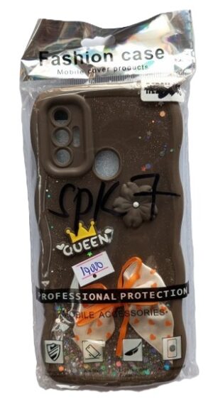 Tecno Spark 7 Fashion Case ( New)