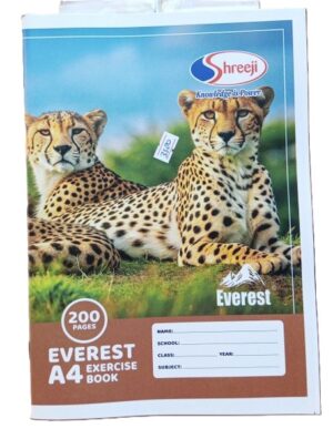 Shreeji Everest A4 Exercise books 200pages ( new)