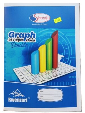 Shreeji Graph Book  96 pages Double Sided A4 ( New)
