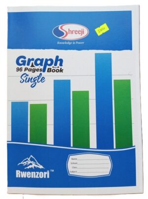 Shreeji Graph Book 96 pages single Sided A4 ( New)