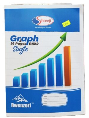 Shreeji Graph Book 96 pages single Sided A4 ( New)