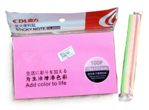 DL Sticky Note DL6024 100pages 76mm X 127mm ( new)