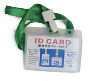 Plastic ID Holders 85X54mm ( New)