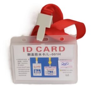 Plastic ID Holders 85X54mm ( New)