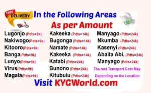 Free Delivery in the Following Areas As per the Amount of products Ordered, the rest the costs may vary depending on the Location as we look forward for making delivery costs free.