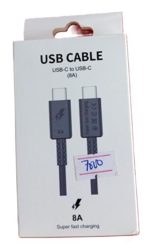 Samsung Type C to Type C 8A Usb Data Cables  C to C  ctoc ( New)