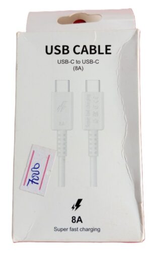 Samsung Type C to Type C 8A Usb Data Cables  C to C  ctoc ( New)