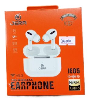 Jera Airpods JE05 JE-05, Earpod wireless earphones Earbud 6hr Playtime ( New)