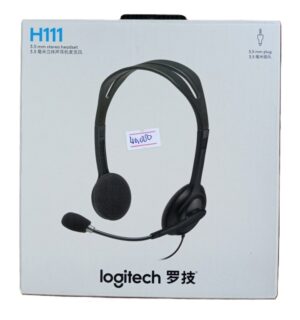 Logitech H111 Stereo Headset with a standard 3.5 mm audio jack . ( New)