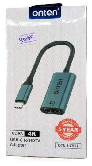 Onten Model OTN-UC951 Generic Usb type C To Hdmi Adapter USB C to HDTV Cable  ( New)