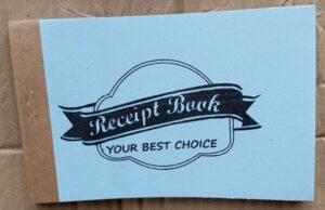 Receipt Book 50pages ( new)