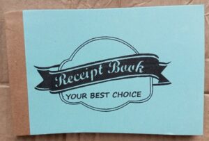Receipt Book 50pages ( new)