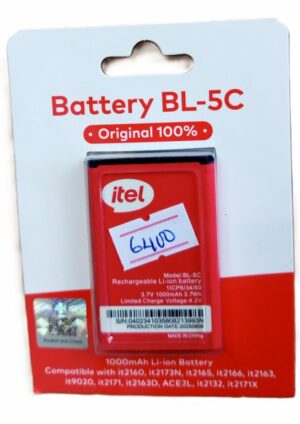 Original Itel  BL-5C Battery  for Mapesa Classic Phones ( new)