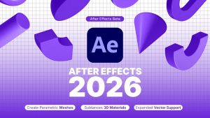 Adobe After Effects 2026 with Activation files Min System Requirements Intel Core 8th Generation , 8gb Ram, 1.5gb Dedicated Video Memory, 10gb Space, Windows 10 (Softcopy)