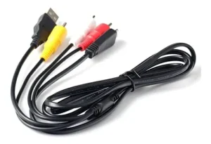 Usb Cable Audio E Video Camera Sony AV video cable for Sony cameras ( Refurbished)