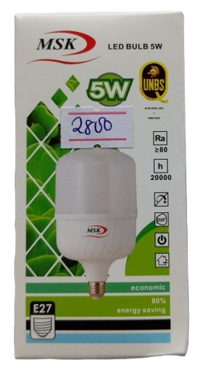 MSK 5W Bulb with Bayonet Cap warm bulb ( New)