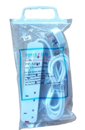 Power King Power Extension Model PK/1004 3m dup ( New)