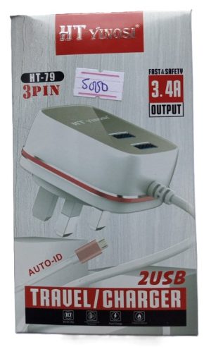 HT Yinosi Ht-79 3 pin Smart Charger ( New)