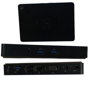Dell USB-C K17A 4K Hub Docking Station 9.5v 6.7A/9.23A AC Adapter Ports: Audio Out, Ethernet (RJ-45), HDMI, Mini DisplayPort, 2 USB 2.0, 3 USB 3.0, USB-C, VGA with no power adapter or usb cables and Adapters not included( Refurbished )