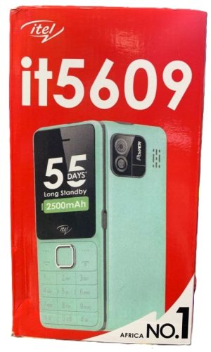 Itel it5609 Dual SIM Button Mapesa Phone with 2500mah Big Battery ( New)