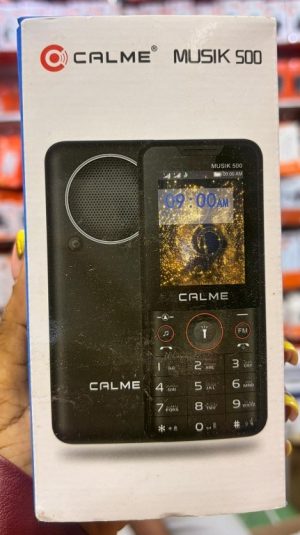CalMe Musik 500, big Screen Big Battery Loud speaker Dual SIM Button Mapesa Phone ( New)
