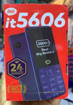 Itel it5606  Dual SIM Button Mapesa Phone with 2500mah Big Battery ( New)