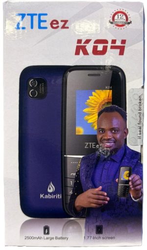 ZTEez K04 Kabiliti Dual SIM 1.77inch screen 2500mah Big Battery (new)