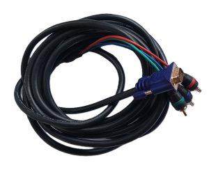 Monoprice VGA to 3 RCA Component Video Cable VGA to Banana ( Refurbished)