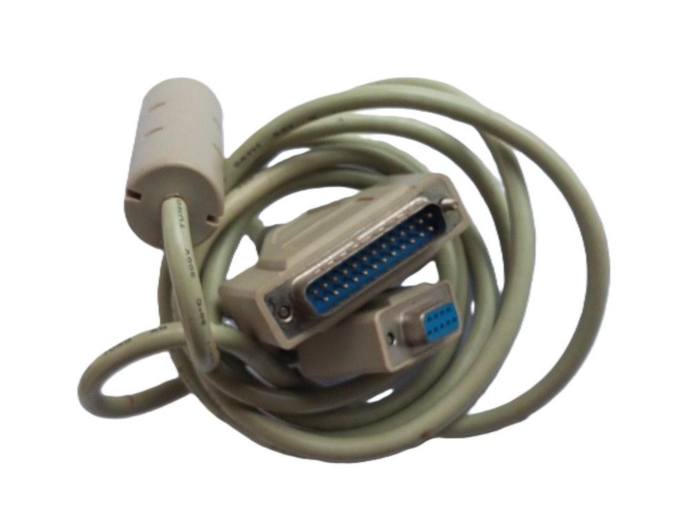 DB9 female to DB25 male serial cable DB9 (9 Pin) Female To DB25 (25 Pin) Male Empty Modem Serial Parallel Printer Cable ( Refurbished)
