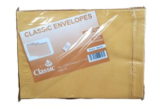 Classic Envelopes A4 Packet 50pcs 324 X229mm Brown 90gsm ( new)